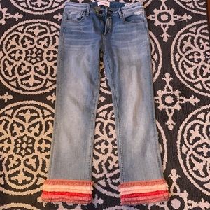 driftwood Fringed jeans